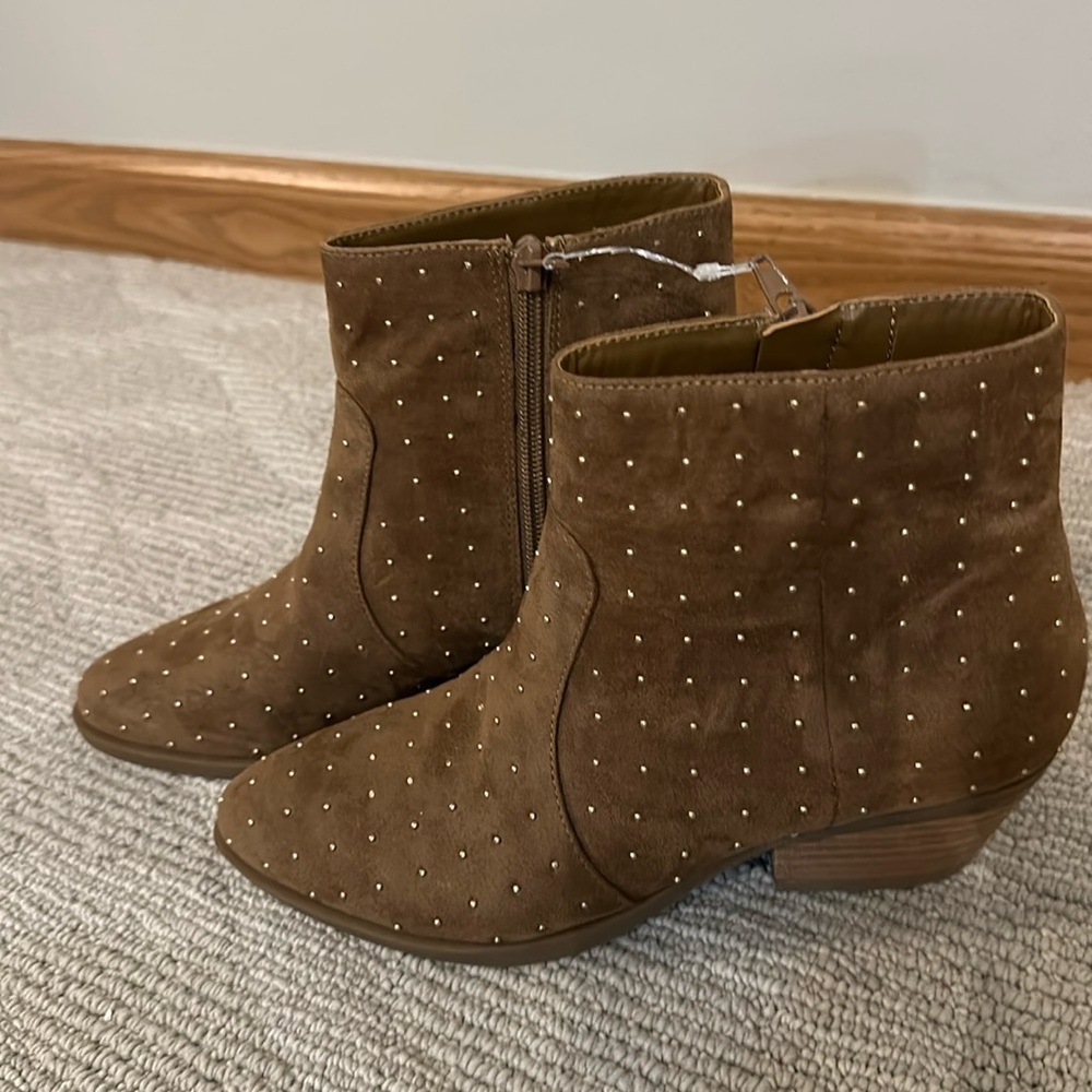 Guess rhinestone embellished ankle boots​